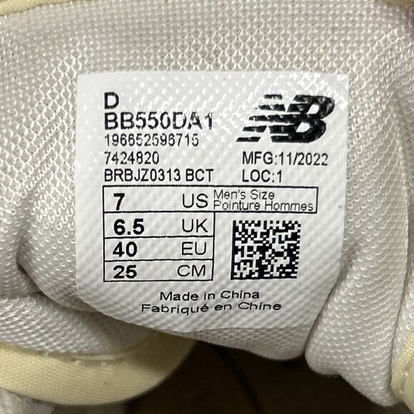 New Balance X Aime Leon Dore Shoes Mens 7 Beige Sneakers Athletic EU 40 main image 10